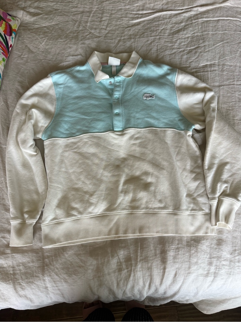 Limited edition unisex Lacoste x GOLF le FLEUR in size large